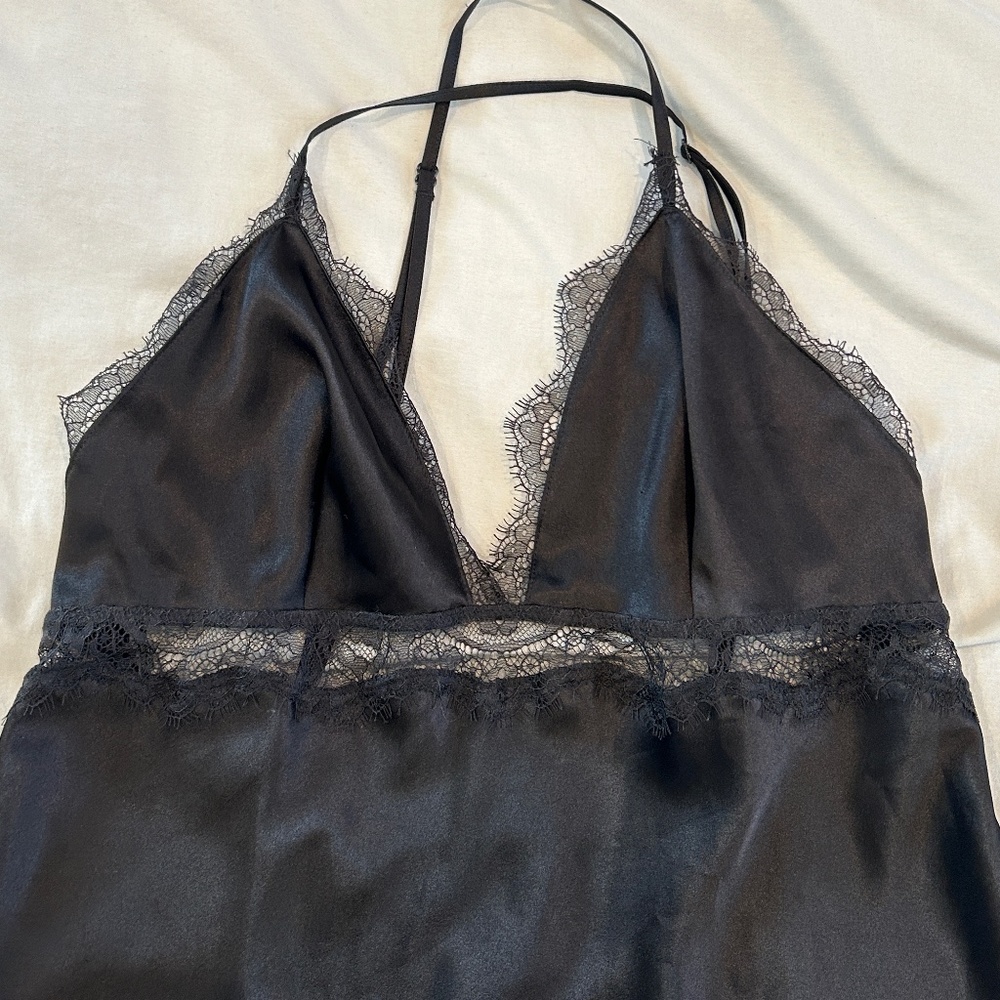 Black Victoria Secret slip dress